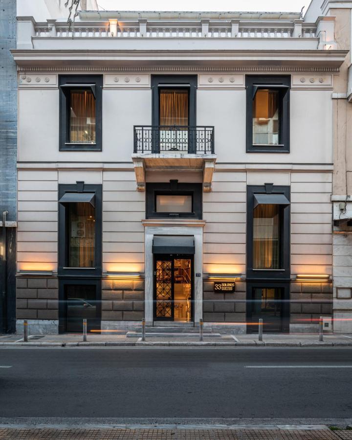 33Solonossuites Atenas Exterior foto